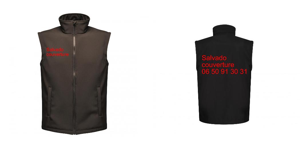 BODYWARMER SOFTSHELL PERSONNALISABLE REF: RGA844