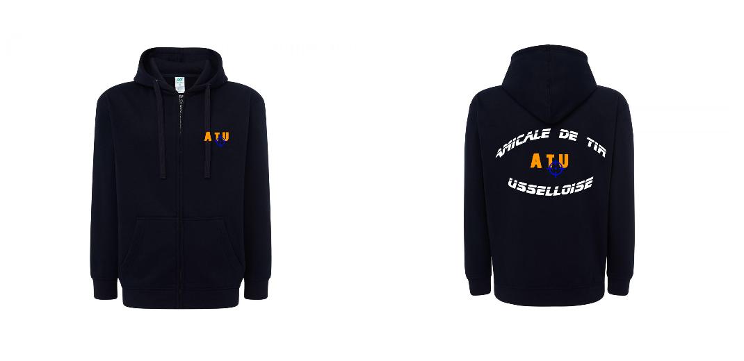 VESTE A CAPUCHE PERSONNALISABLE UNISEX REF: JK297
