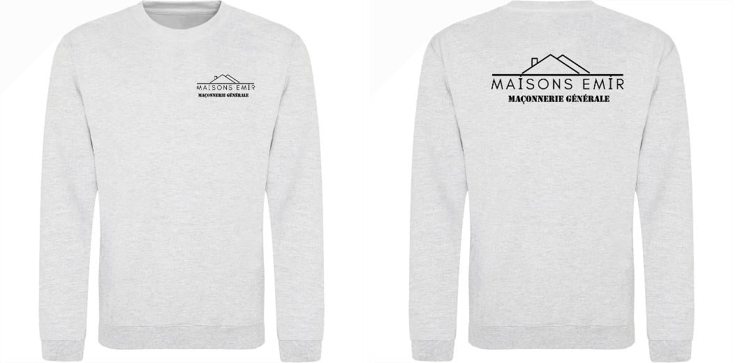 PULL COL ROND PERSONNALISABLE REF : JH030