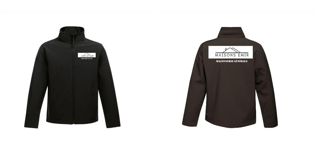 VESTE SOFTSHELL HOMME PERSONNALISABLE REF : RGA628
