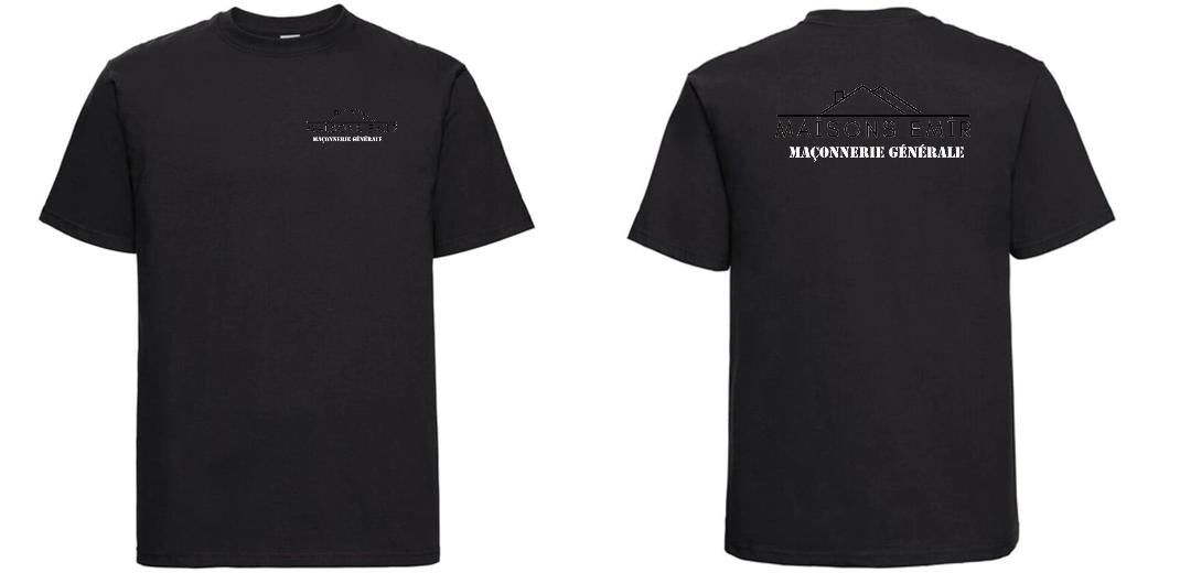 T-SHIRT PRESTIGE EPAIS UNISEXE 100% COTON PERSONNALISABLE REF : RU215