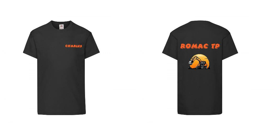 T-SHIRT COTON ENFANT PERSONNALISABLE REF : SC1019