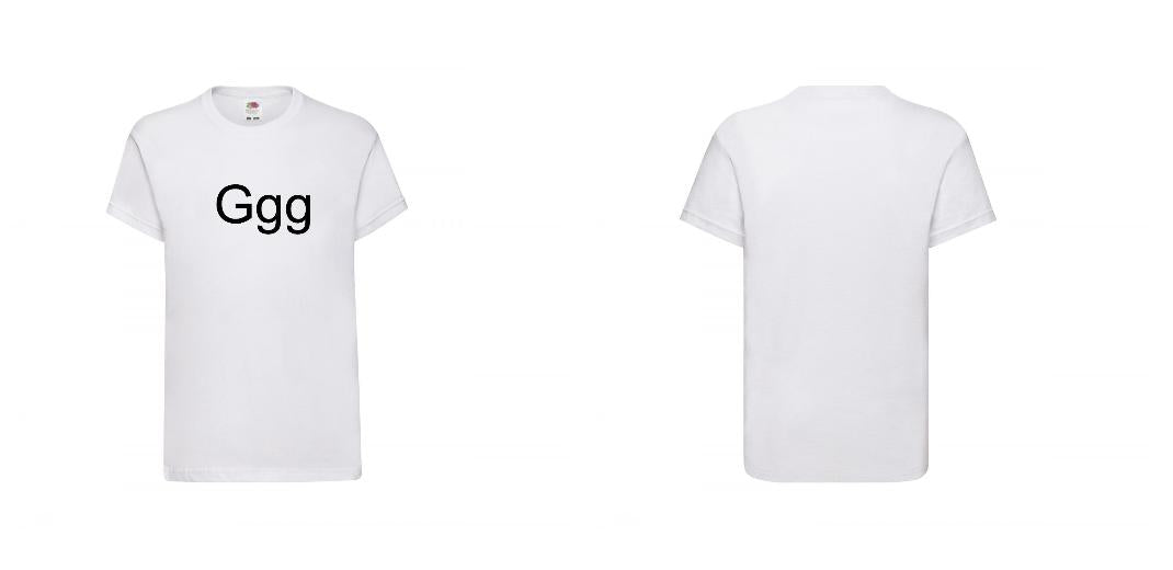 T-SHIRT COTON ENFANT PERSONNALISABLE REF : SC1019