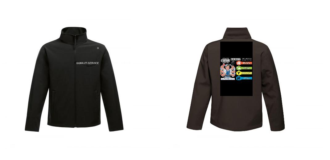 VESTE SOFTSHELL HOMME PERSONNALISABLE REF : RGA628