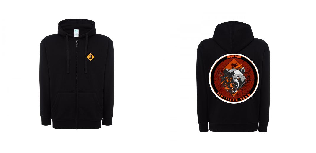 VESTE A CAPUCHE PERSONNALISABLE UNISEX REF: JK297