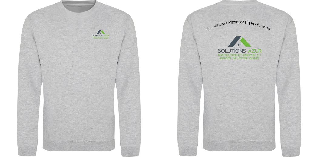 PULL COL ROND PERSONNALISABLE REF : JH030
