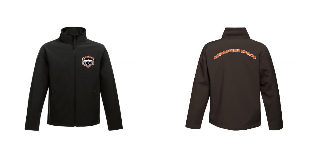 VESTE SOFTSHELL HOMME PERSONNALISABLE REF : RGA628