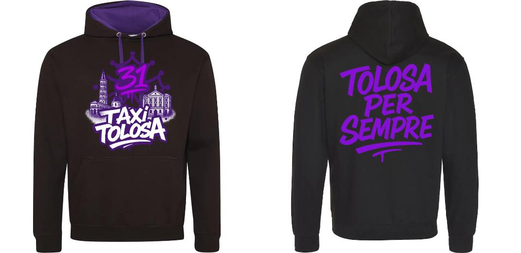 SWEAT A CAPUCHE CONTRASTÉ PERSONNALISABLE UNISEXE REF : JH003