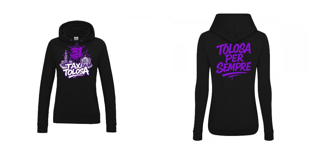 SWEAT A CAPUCHE FEMME PERSONNALISABLE REF : JH01F