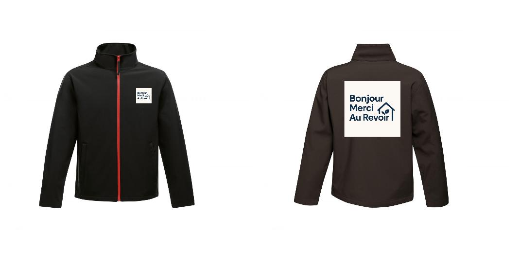 VESTE SOFTSHELL HOMME PERSONNALISABLE REF : RGA628