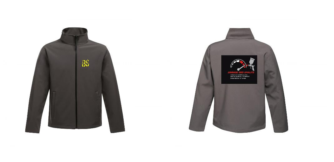 VESTE SOFTSHELL HOMME PERSONNALISABLE REF : RGA628