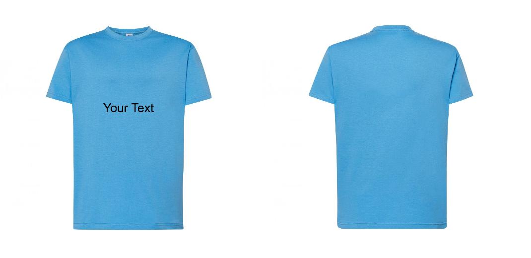 T-SHIRT PREMIUM UNISEXE 100% COTON PERSONNALISABLE REF : JK190