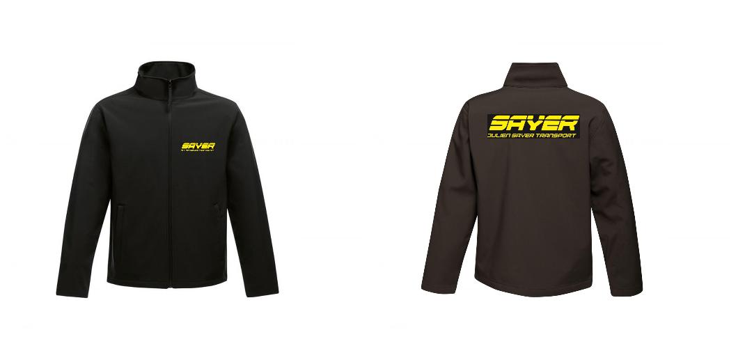 VESTE SOFTSHELL HOMME PERSONNALISABLE REF : RGA628