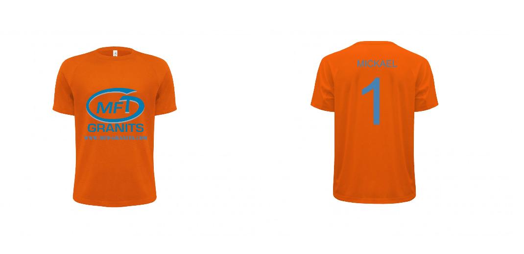 T-SHIRT SPORT PERSONNALISABLE : JK900