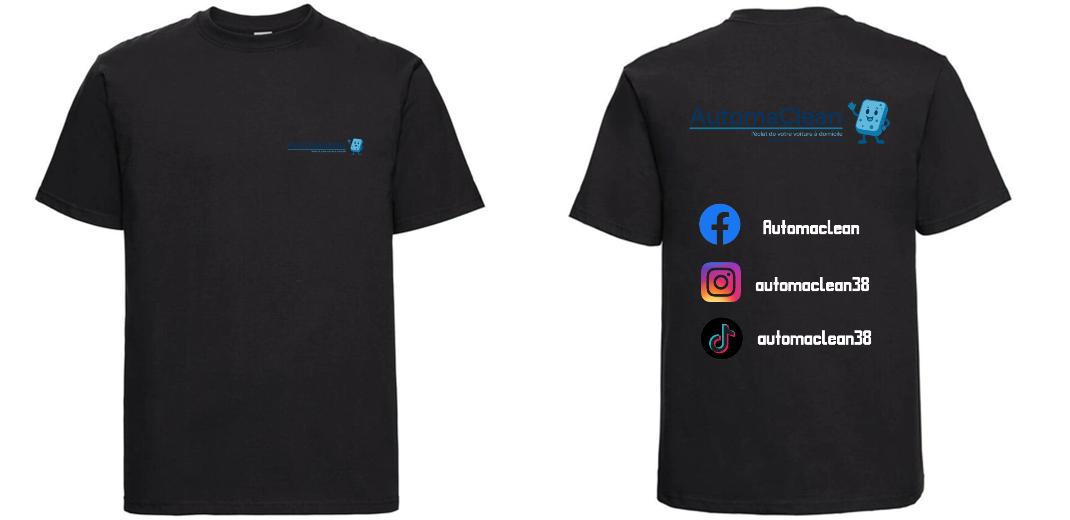T-SHIRT PRESTIGE EPAIS UNISEXE 100% COTON PERSONNALISABLE REF : RU215