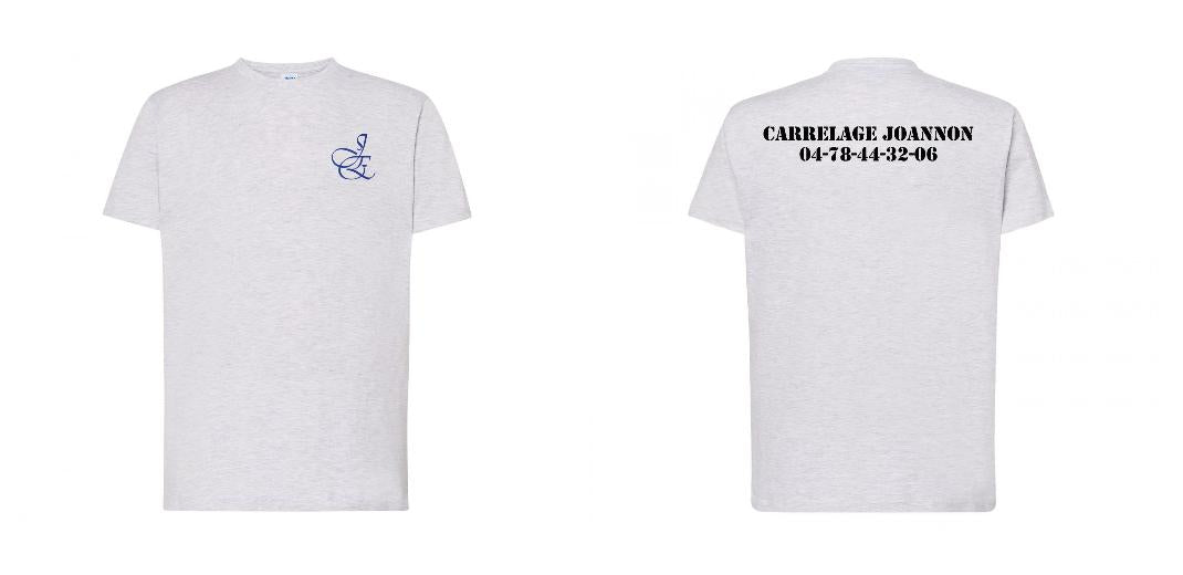 T-SHIRT PREMIUM UNISEXE 100% COTON PERSONNALISABLE REF : JK190