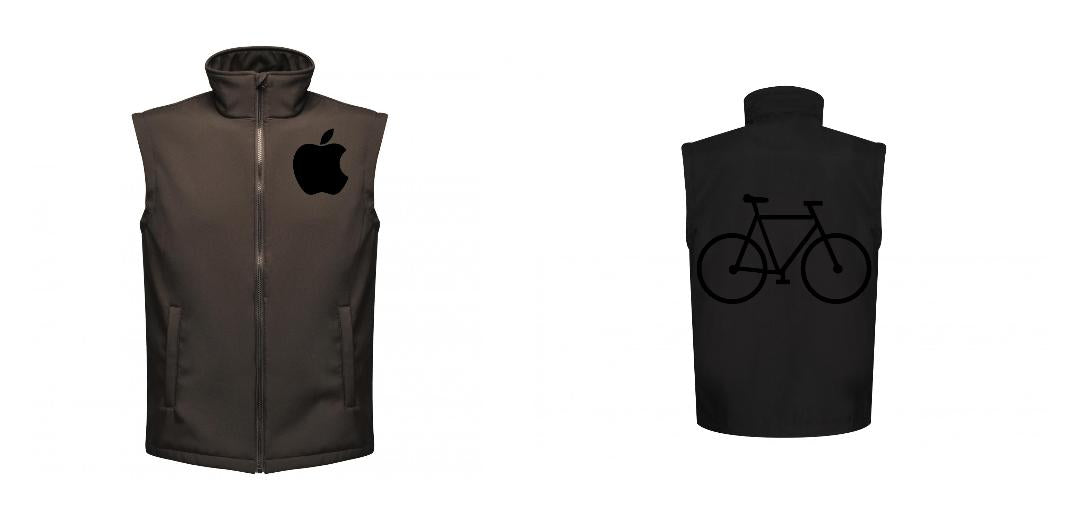 BODYWARMER SOFTSHELL PERSONNALISABLE REF: RGA844