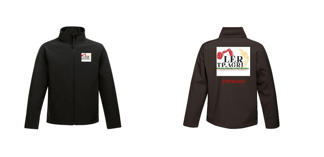 VESTE SOFTSHELL HOMME PERSONNALISABLE REF : RGA628