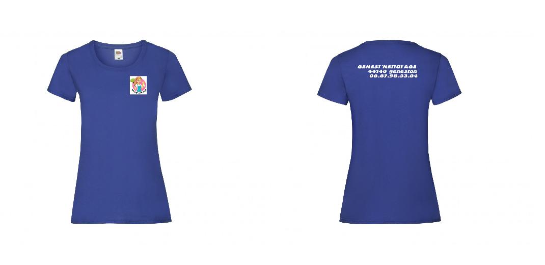 T-SHIRT ROND FEMME PERSONNALISABLE REF : SC600
