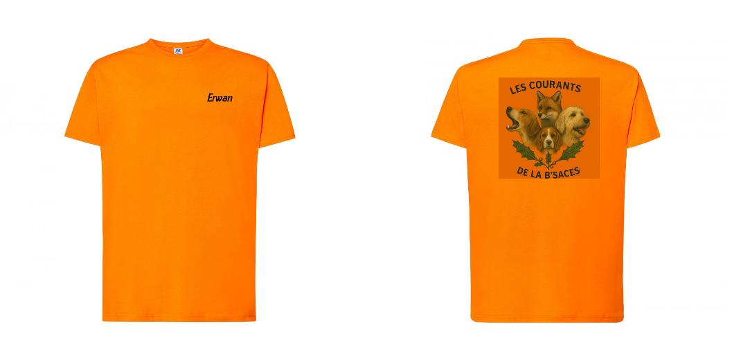 T-SHIRT PREMIUM UNISEXE 100% COTON PERSONNALISABLE REF : JK190