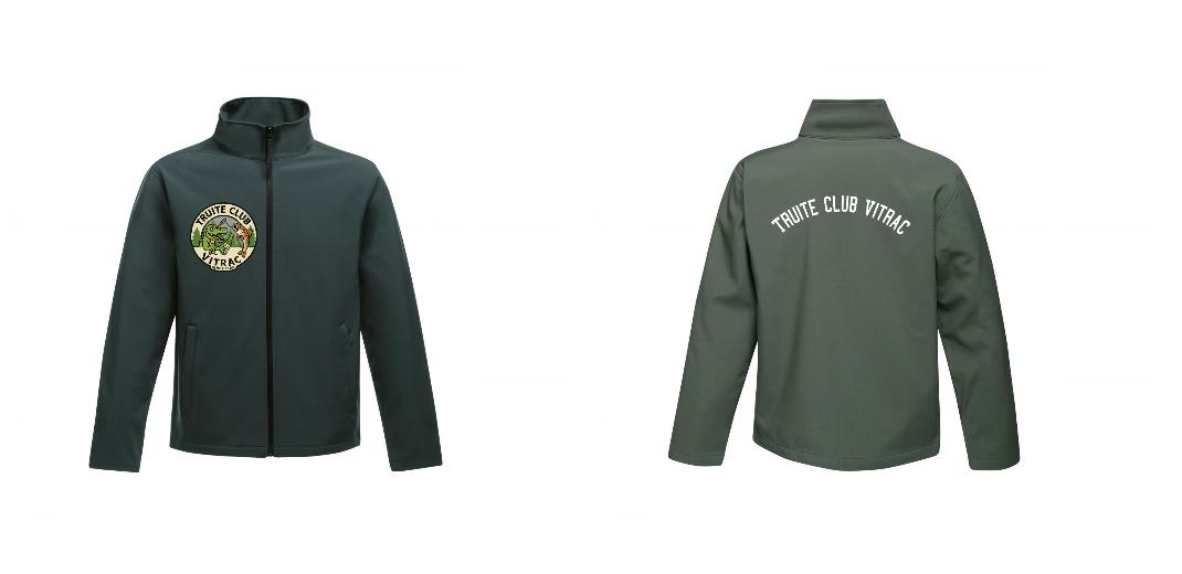 VESTE SOFTSHELL HOMME PERSONNALISABLE REF : RGA628