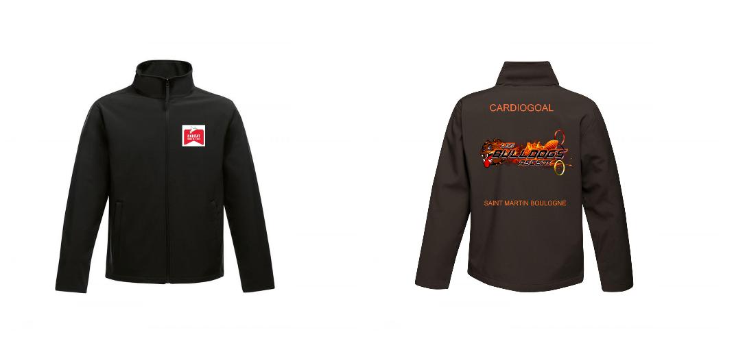 VESTE SOFTSHELL HOMME PERSONNALISABLE REF : RGA628