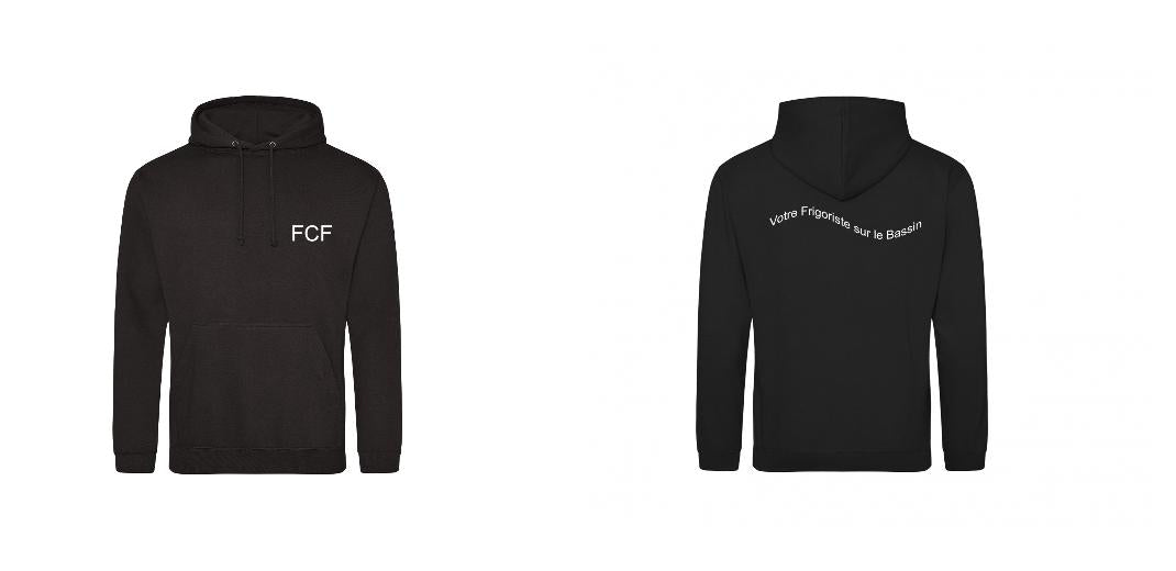 SWEAT A CAPUCHE PERSONNALISABLE REF : JH001