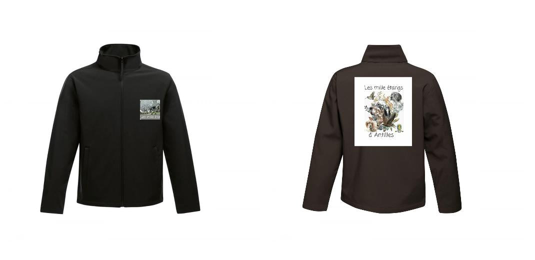 VESTE SOFTSHELL HOMME PERSONNALISABLE REF : RGA628