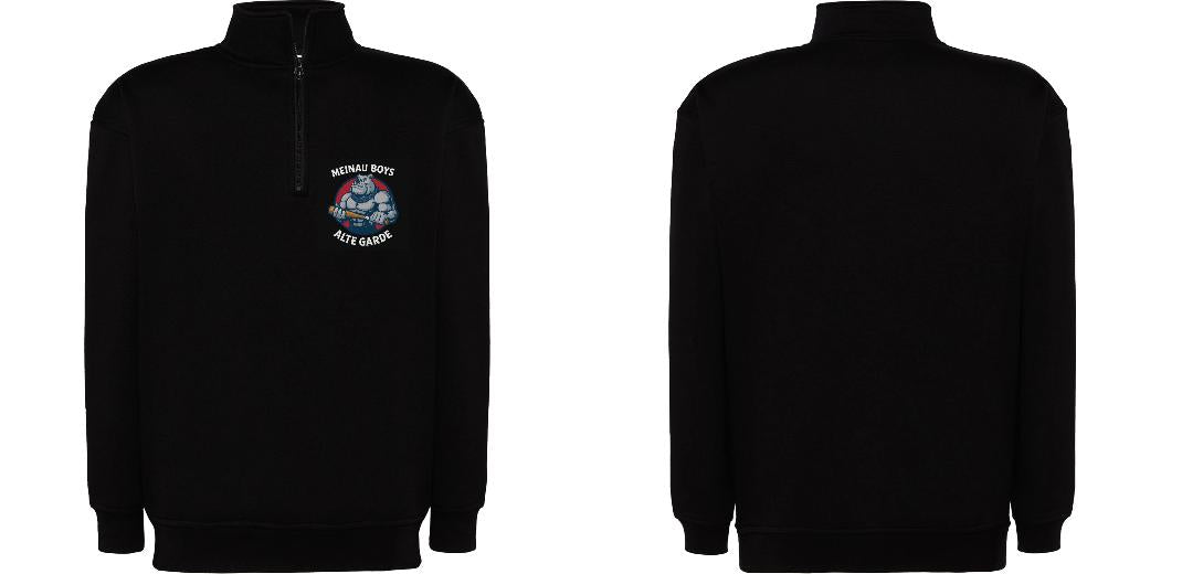 SWEAT COL ZIPPÉ PERSONNALISABLE UNISEXE REF: JK298