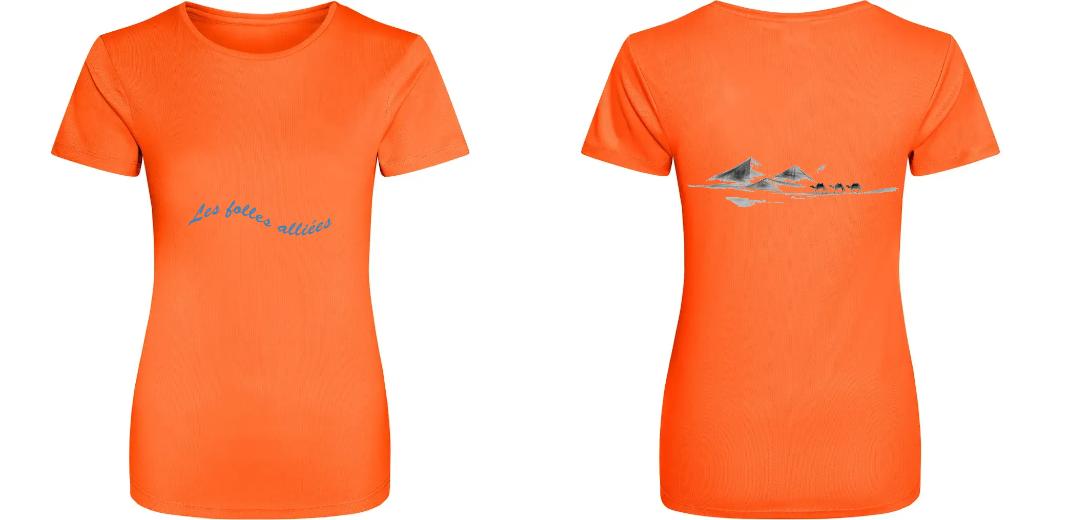 T-SHIRT SPORT FEMME PREMIUM PERSONNALISABLE REF : JC005