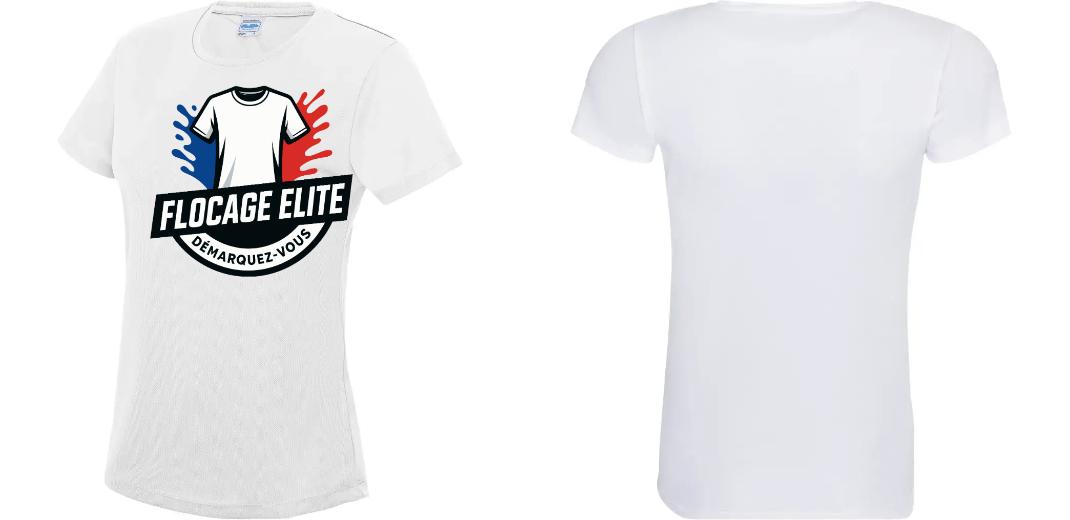 T-SHIRT SPORT FEMME PREMIUM PERSONNALISABLE REF : JC005