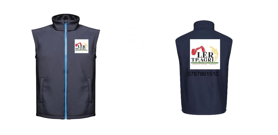 BODYWARMER SOFTSHELL PERSONNALISABLE REF: RGA844