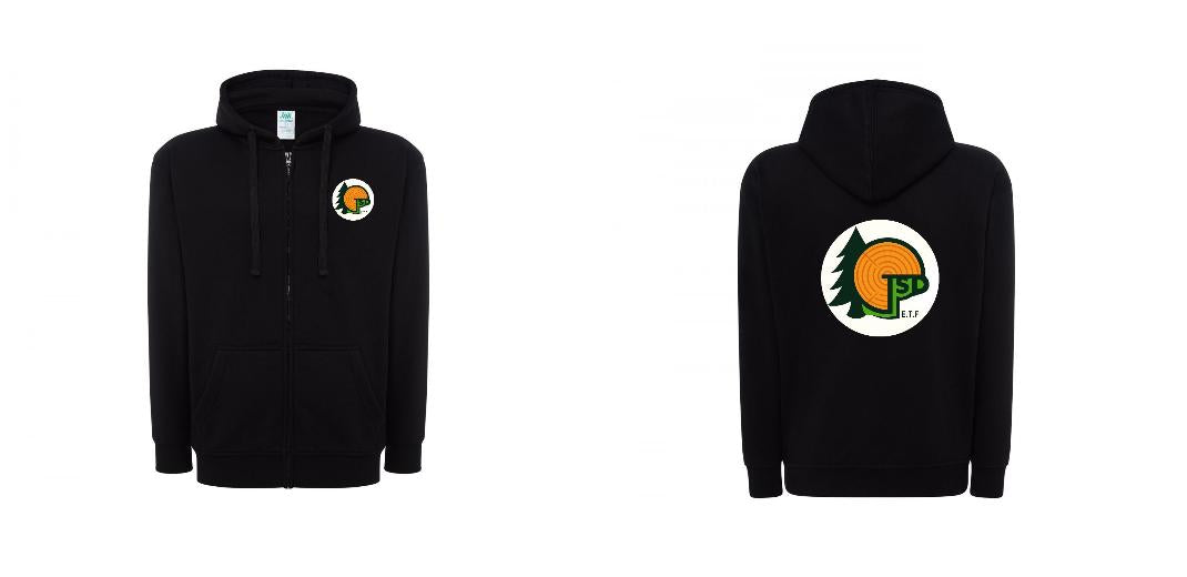 VESTE A CAPUCHE PERSONNALISABLE UNISEX REF: JK297