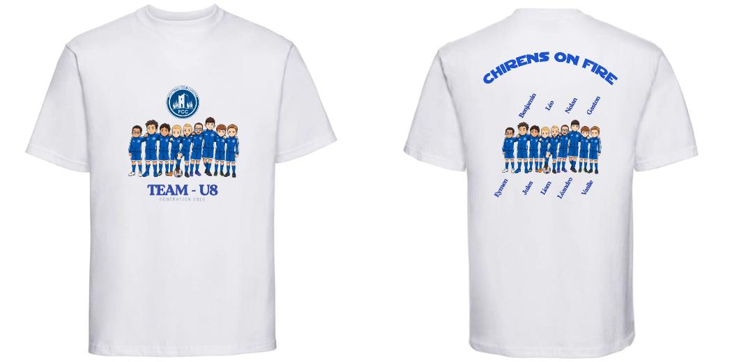 T-SHIRT PRESTIGE EPAIS UNISEXE 100% COTON PERSONNALISABLE REF : RU215
