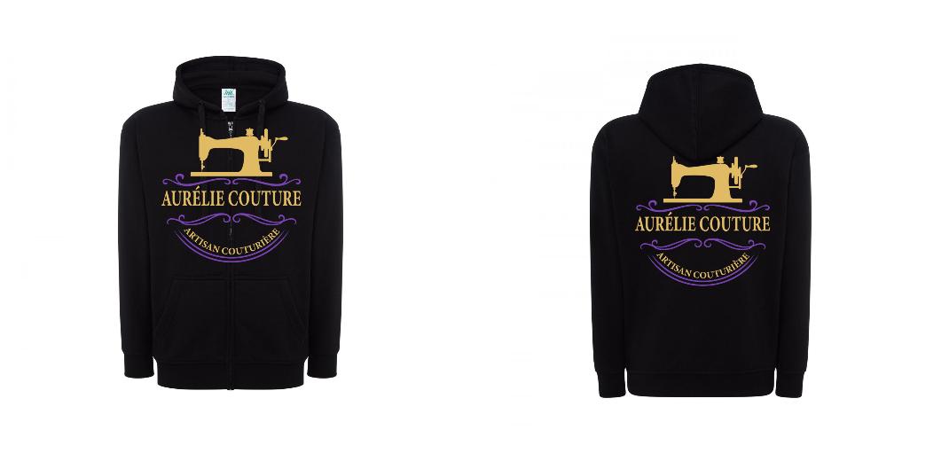 VESTE A CAPUCHE PERSONNALISABLE UNISEXE REF: JK297