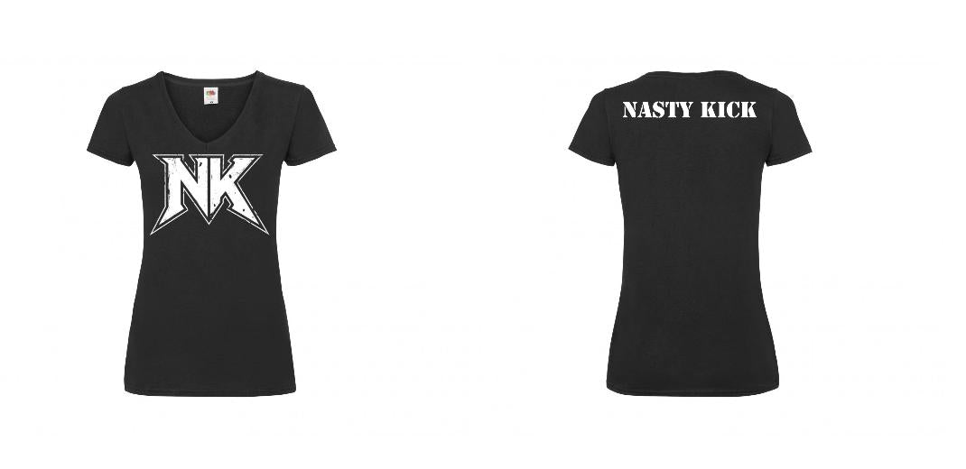 T-SHIRT COL V FEMME PERSONNALISABLE REF : SC601