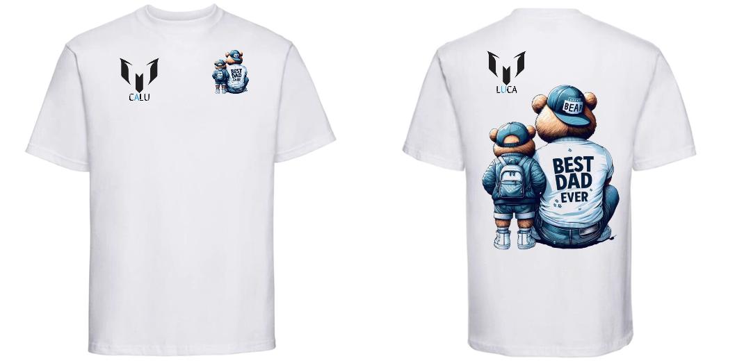 T-SHIRT PRESTIGE EPAIS UNISEXE 100% COTON PERSONNALISABLE REF : RU215