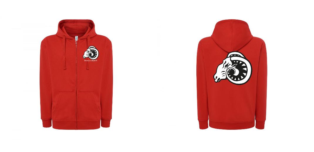 VESTE A CAPUCHE PERSONNALISABLE UNISEXE REF: JK297