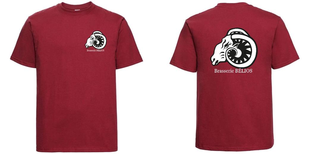 T-SHIRT PRESTIGE EPAIS UNISEXE 100% COTON PERSONNALISABLE REF : RU215