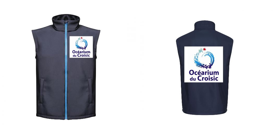 BODYWARMER SOFTSHELL PERSONNALISABLE REF: RGA844