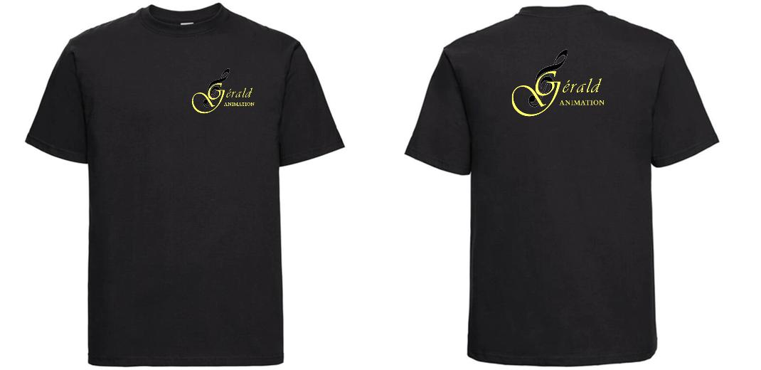T-SHIRT PRESTIGE EPAIS UNISEXE 100% COTON PERSONNALISABLE REF : RU215