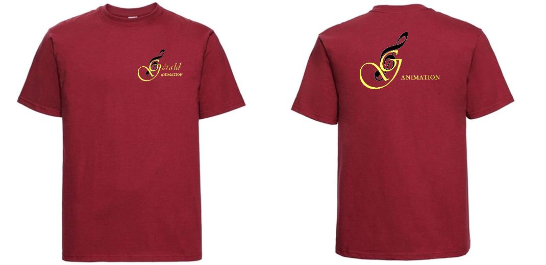 T-SHIRT PRESTIGE EPAIS UNISEXE 100% COTON PERSONNALISABLE REF : RU215