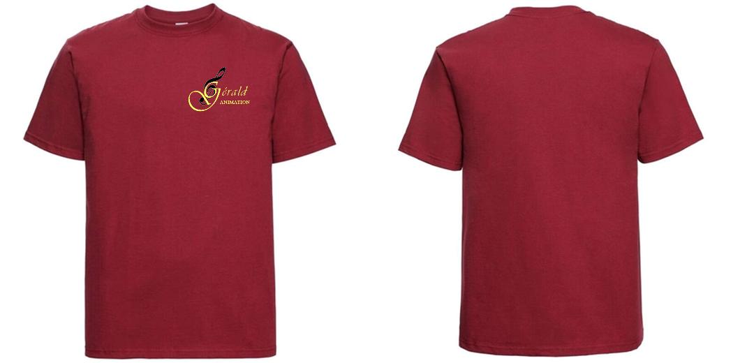 T-SHIRT PRESTIGE EPAIS UNISEXE 100% COTON PERSONNALISABLE REF : RU215