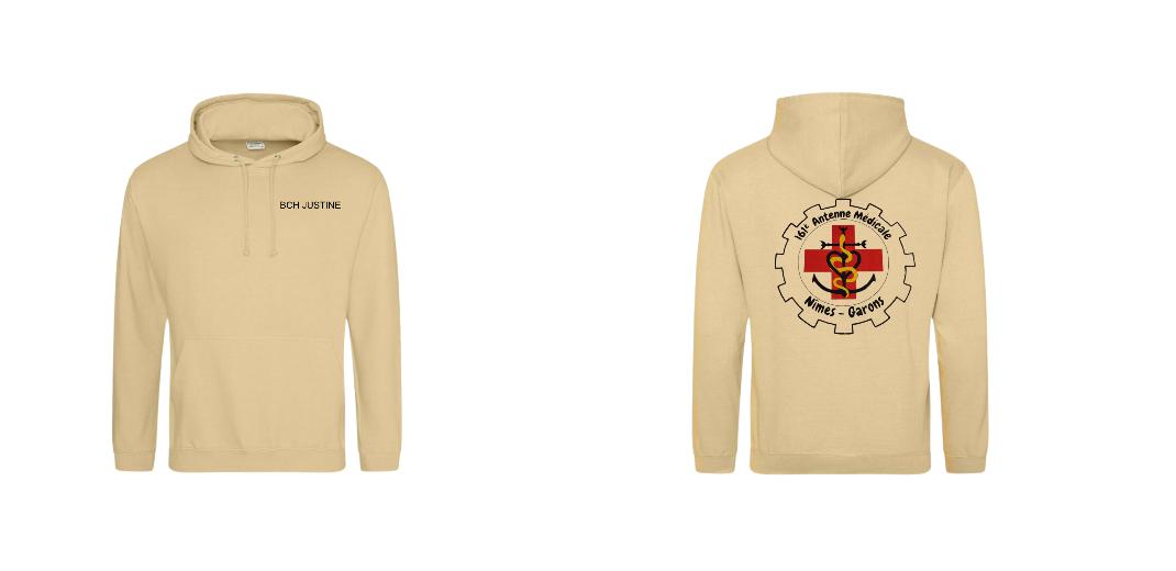 SWEAT A CAPUCHE PERSONNALISABLE REF : JH001