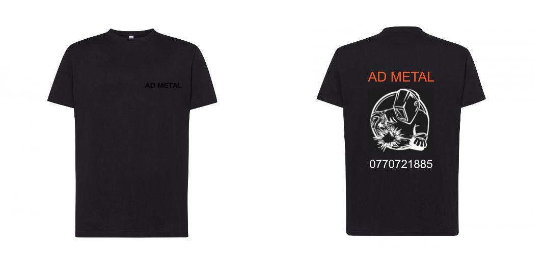 T-SHIRT PREMIUM UNISEXE 100% COTON PERSONNALISABLE REF : JK190