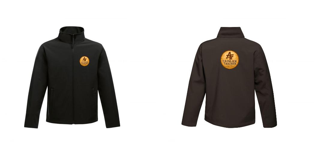 VESTE SOFTSHELL HOMME PERSONNALISABLE REF : RGA628