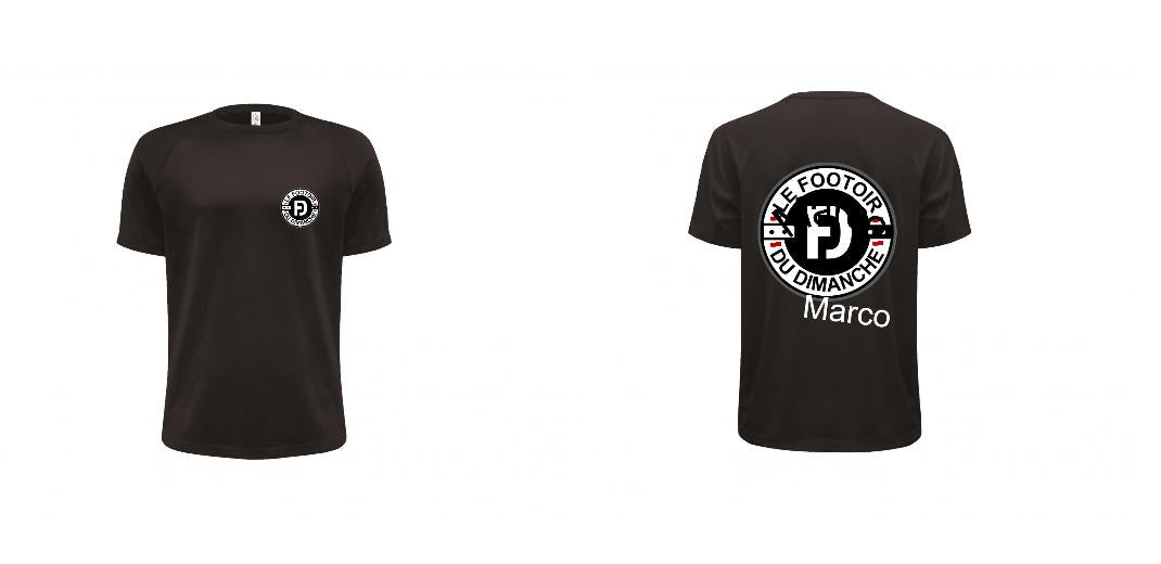 T-SHIRT SPORT PERSONNALISABLE : JK900
