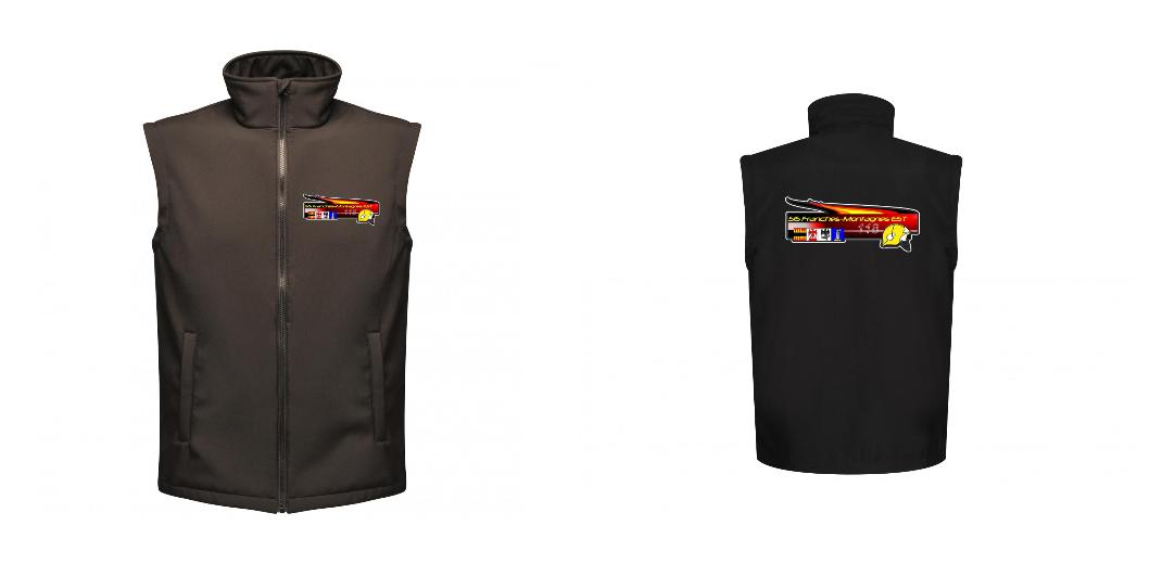 BODYWARMER SOFTSHELL PERSONNALISABLE REF: RGA844