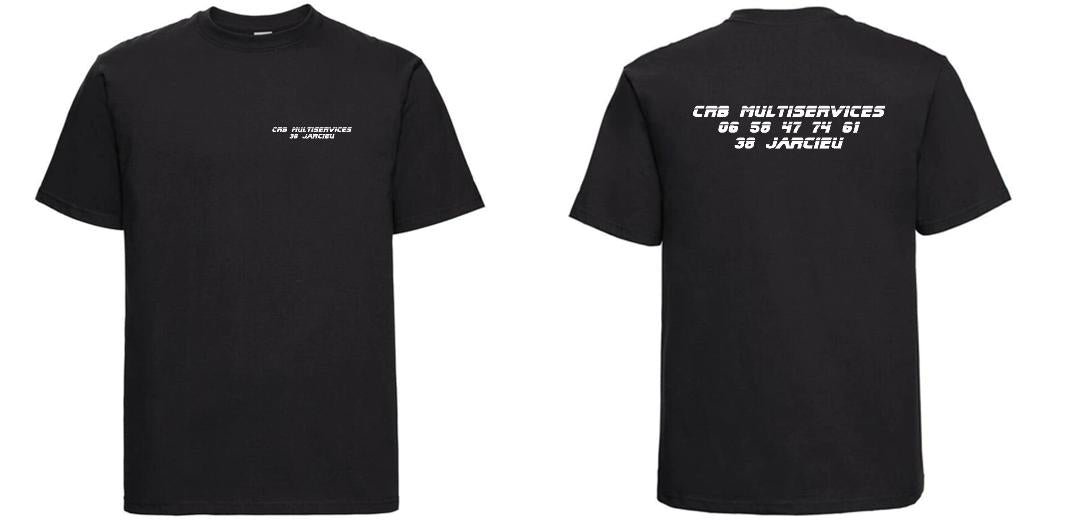 T-SHIRT PRESTIGE EPAIS UNISEXE 100% COTON PERSONNALISABLE REF : RU215