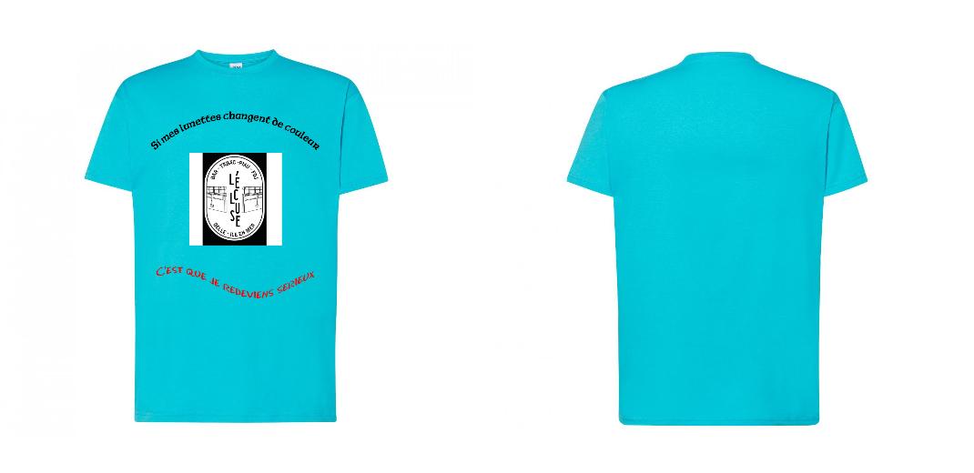 T-SHIRT PREMIUM UNISEXE 100% COTON PERSONNALISABLE REF : JK190